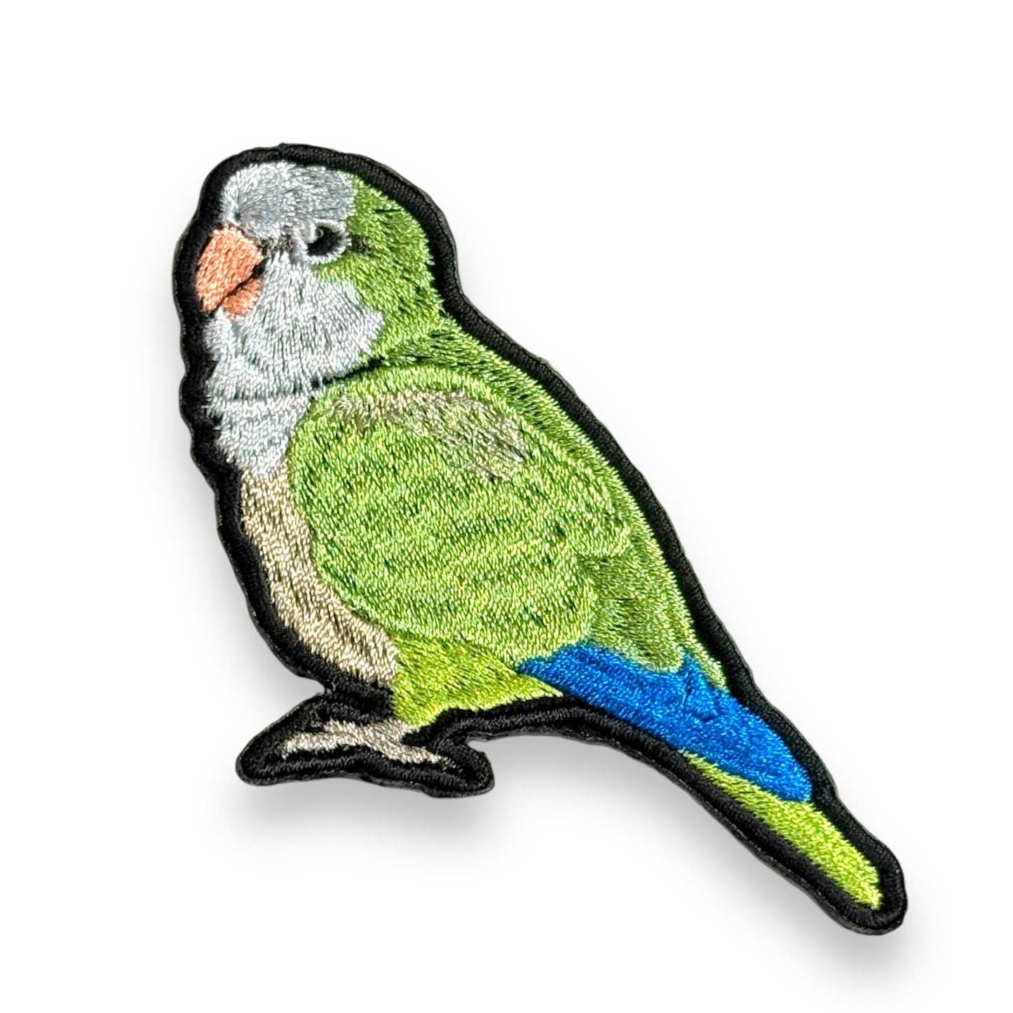 オキナインコの刺繍ワッペン