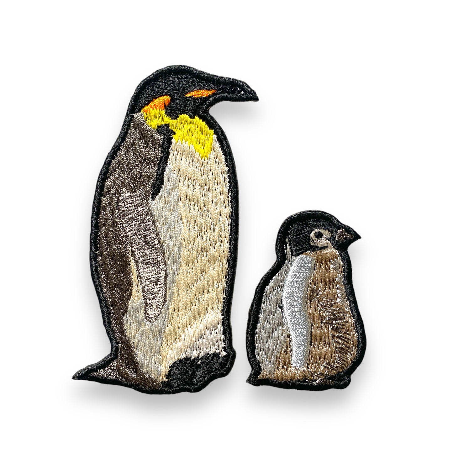 コウテイペンギンの刺繍ワッペン