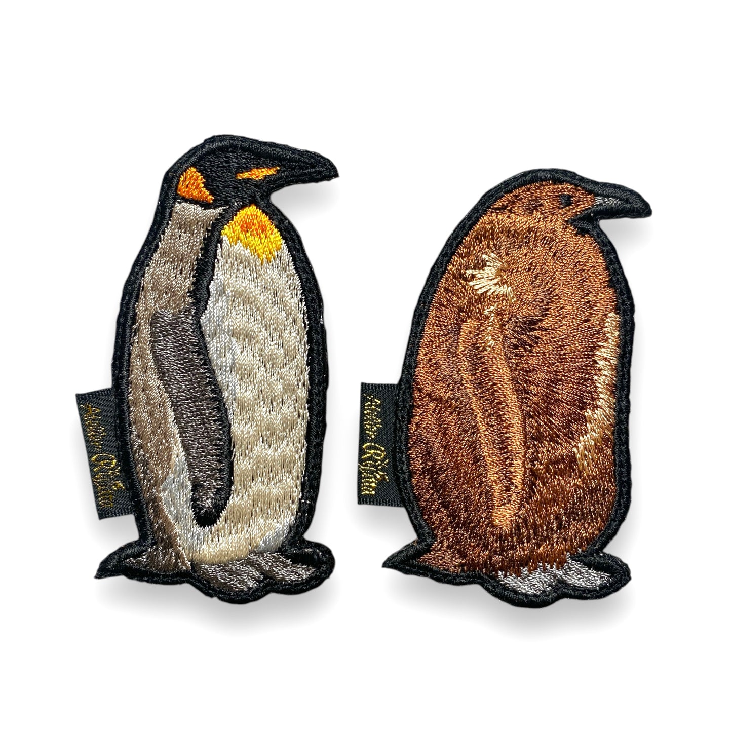 オウサマペンギンの刺繍ワッペン